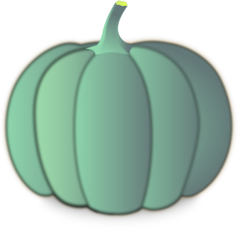 A crown pumpkin