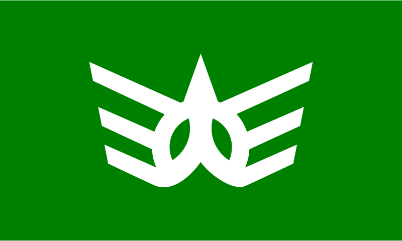 Flag of Kawauchi, Aomori