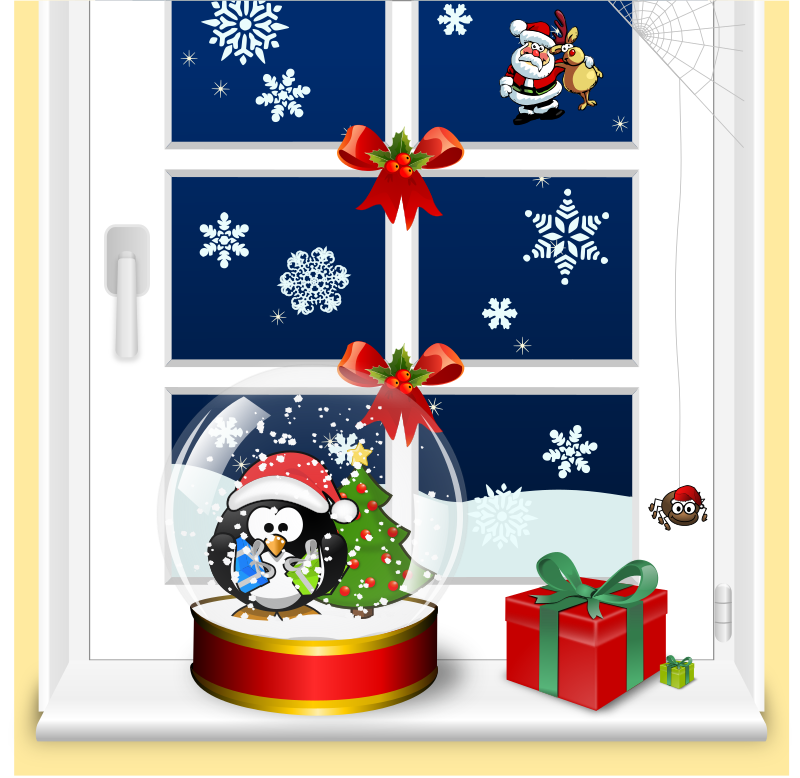 December calendar page: Merry Xmas!