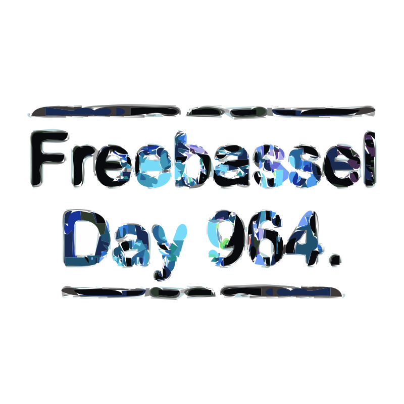 freebassel day 964 lettering