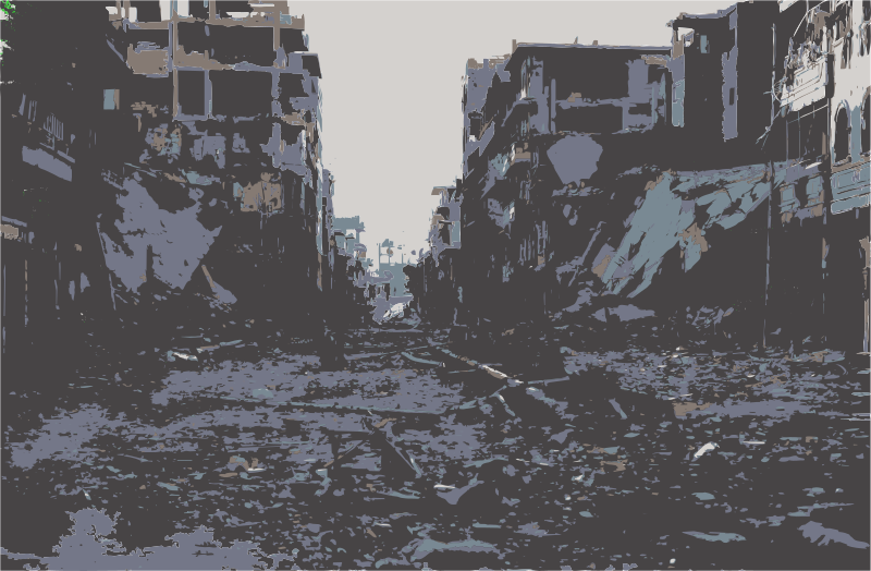 Freebassel Day 962 Destruction of Syria