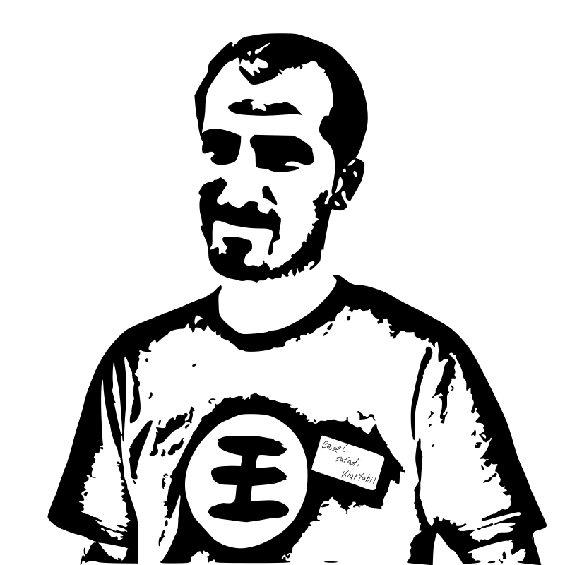 Bassel in Fabricatorz Shirt