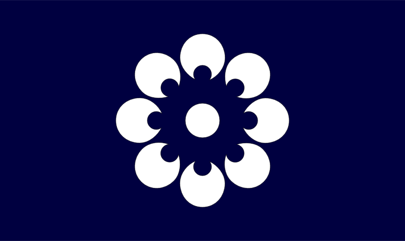 Flag of Tsuyazaki, Fukuoka
