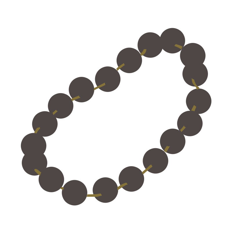 Artifact Necklace Onyx