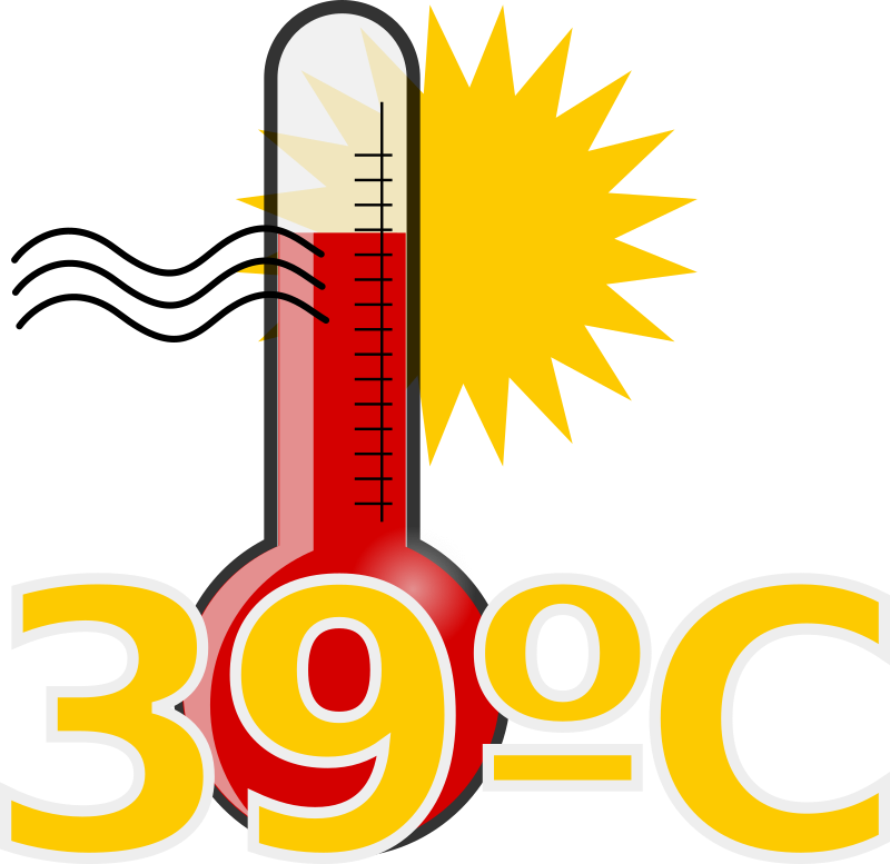Termômetro quente thermometer hot