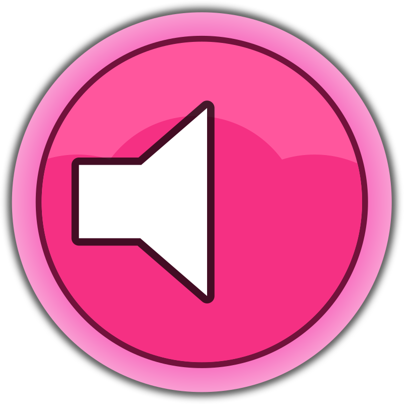 Pink button "Sound off"