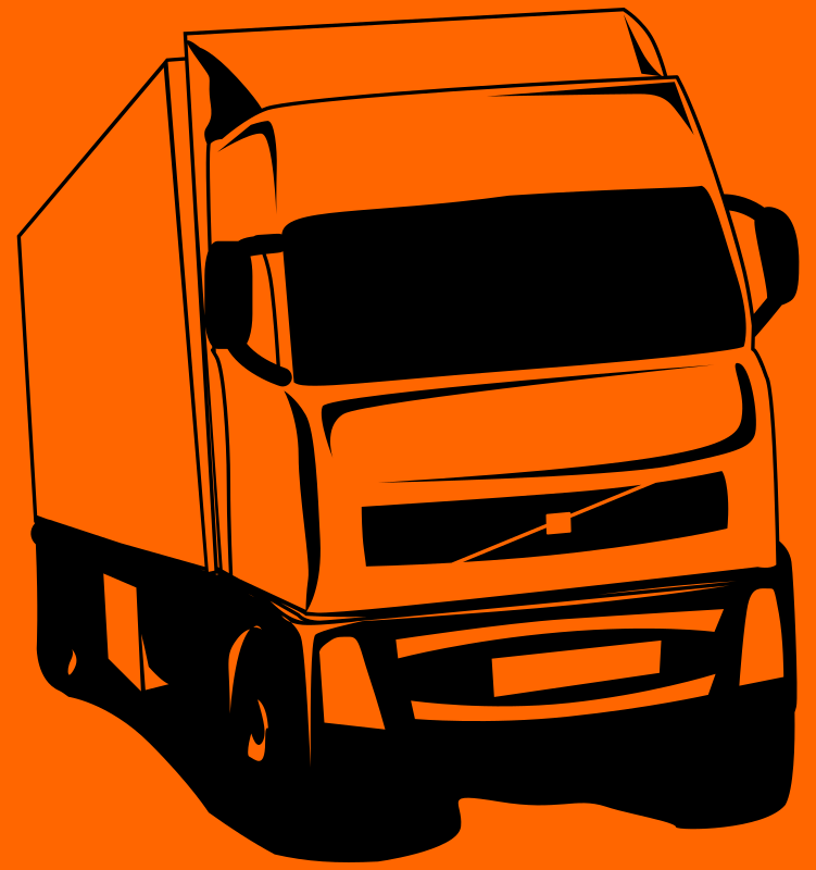 Truck silhouette