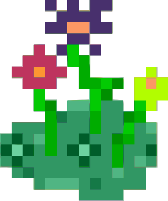 Pixel Flower Patch