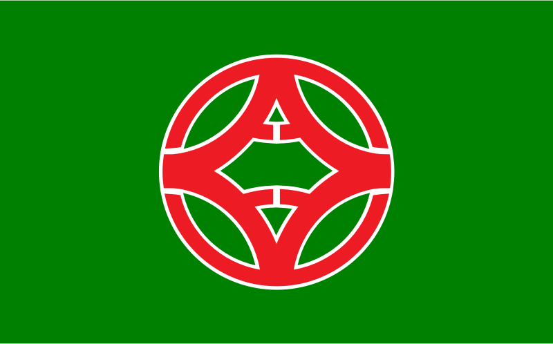 Flag of Shizunai, Hokkaido