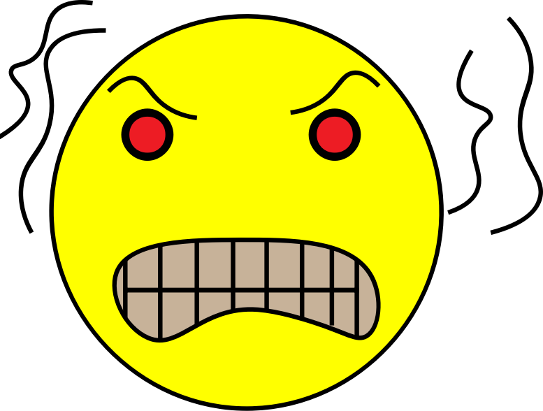 Yellow Angry Head