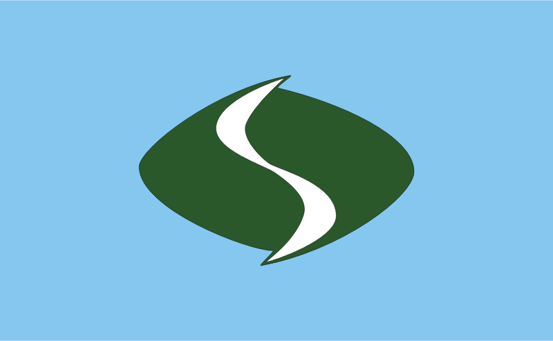 Flag of Shirauchi, Hokkaido