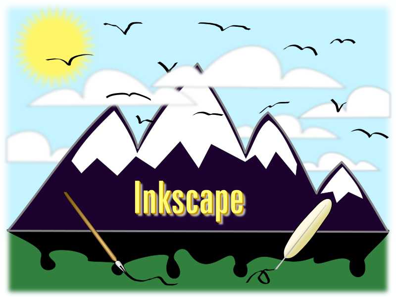 Inkscape Landscape 1