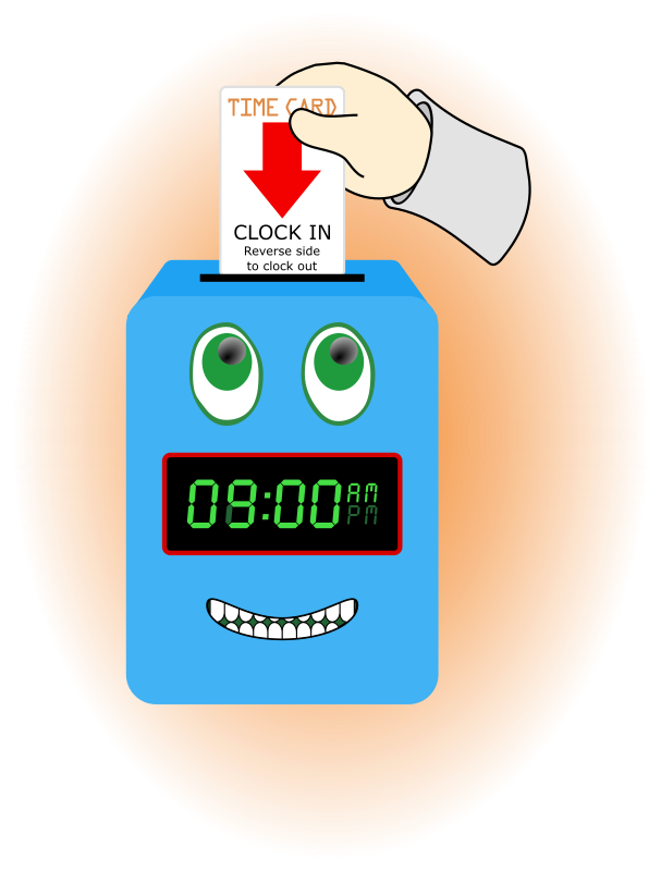 Happy Time Clock