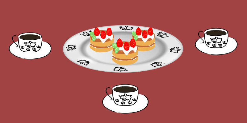 Coffee and pancake