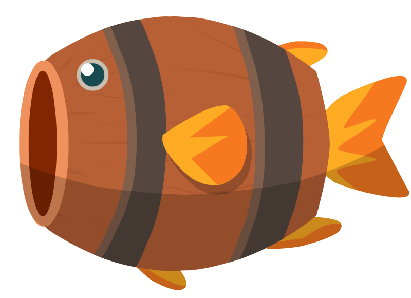 Barrel Fish Animation