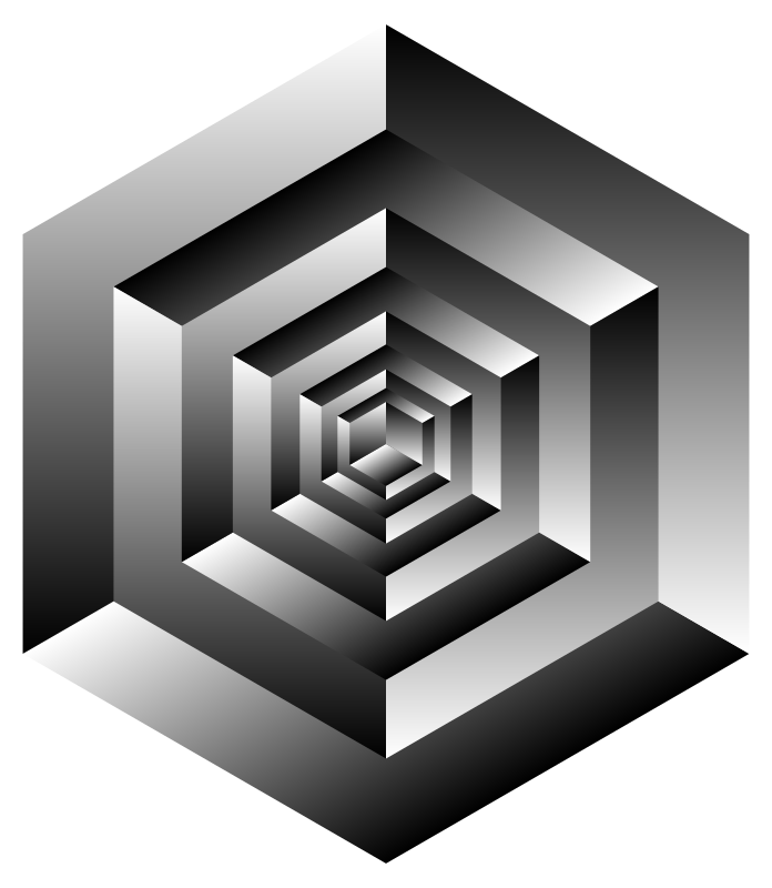Isometric Cube Illusion