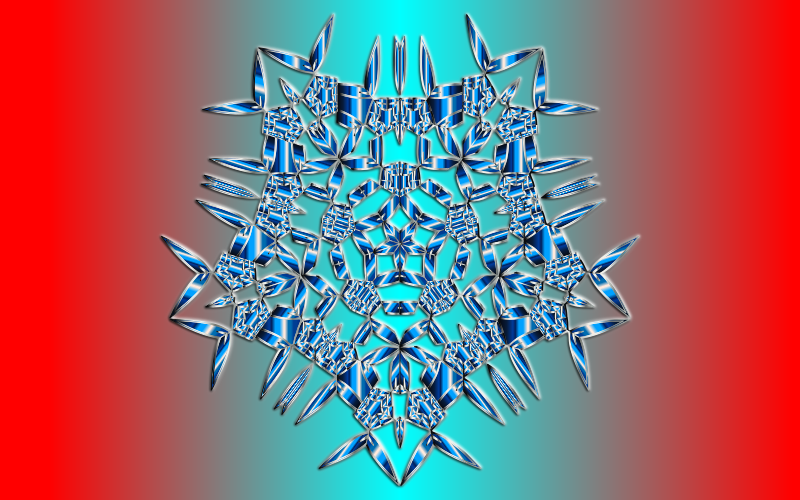 Mandala Slash Snowflake