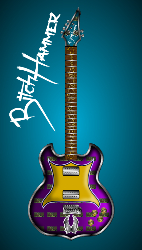 Guitar Model - dailysketch
