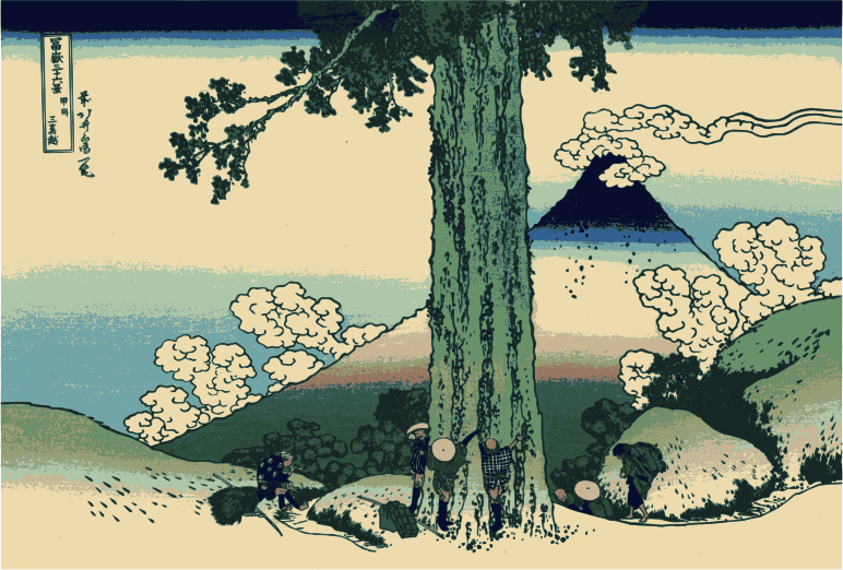 Hokusai-Mount Fuji-36-Views-29