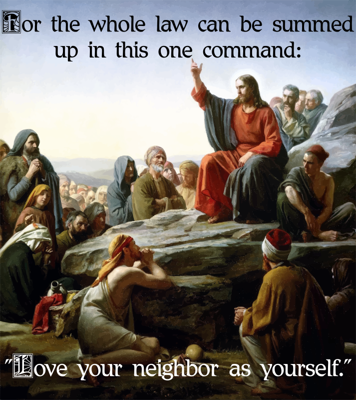 Jesus Sermon On The Mount Command