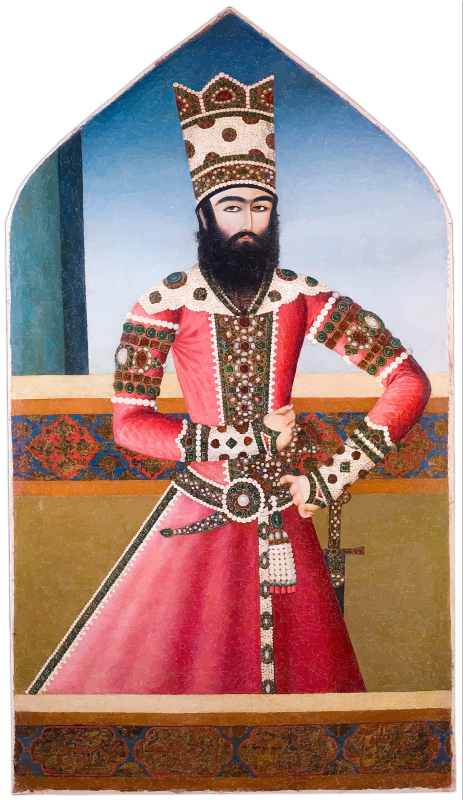 Portrait of Hasan Ali Mirza Shuja al-Saltana