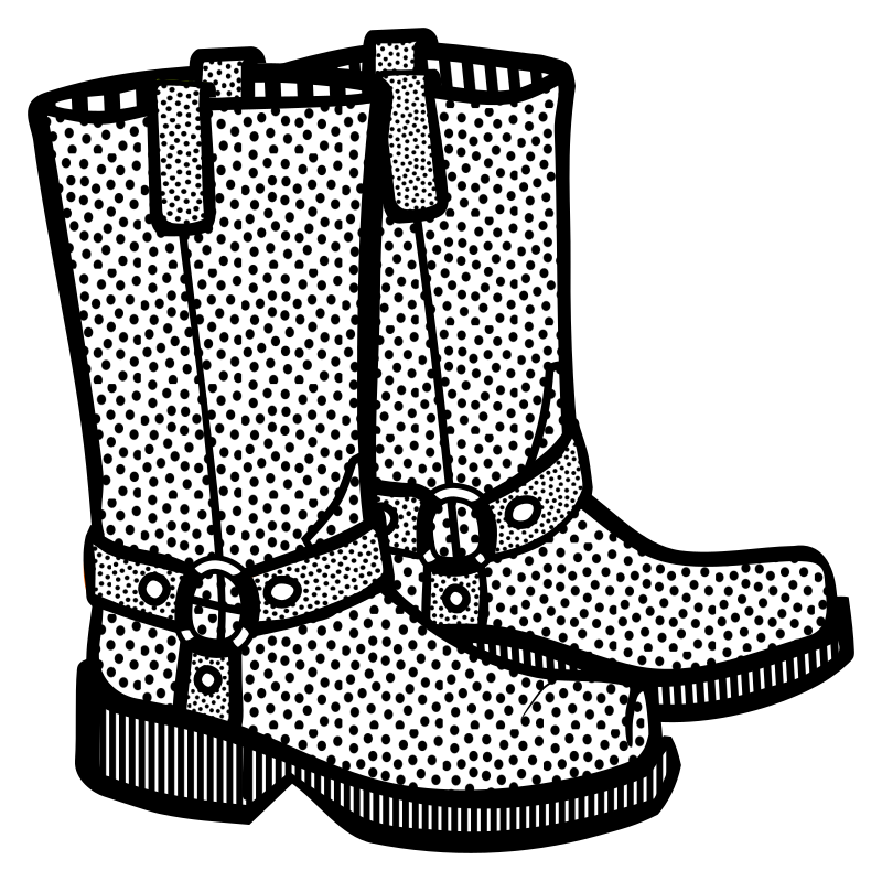 boots - lineart