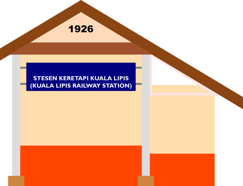 Kuala Lipis Railway Station (entrance only)