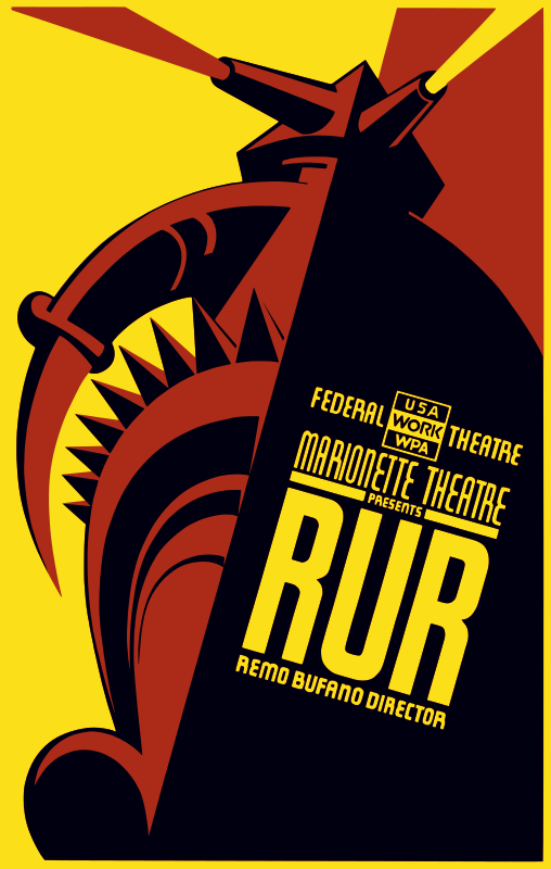 Federal Theatre - Marionette Theatre presents RUR