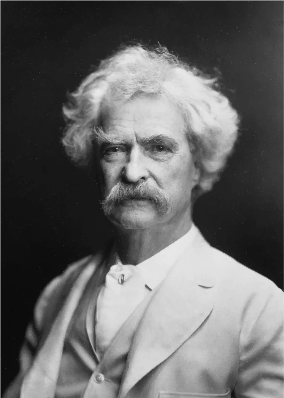 Mark Twain by AF Bradley 1907