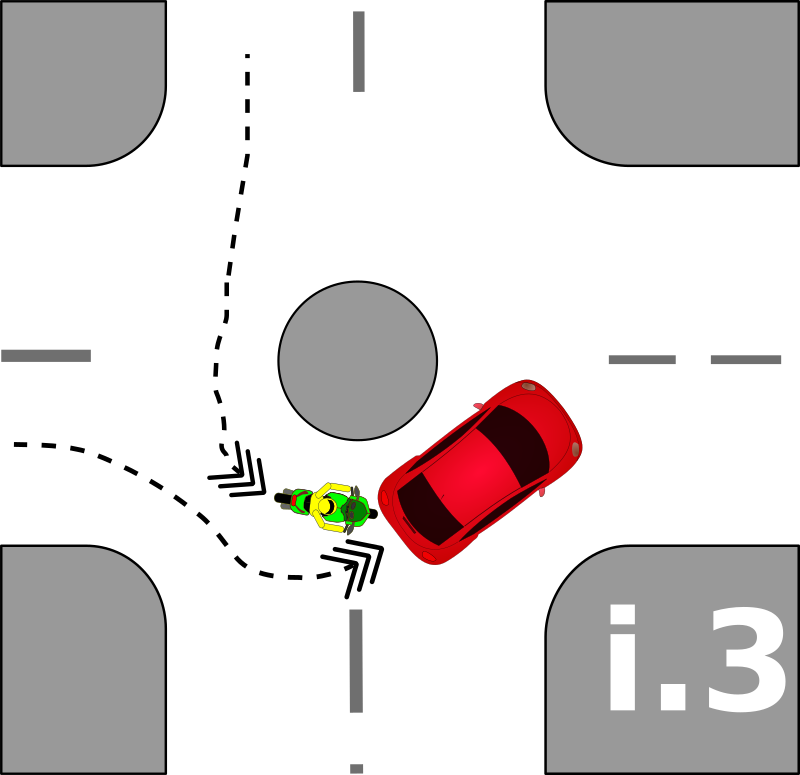 Traffic accident pictograms i.3