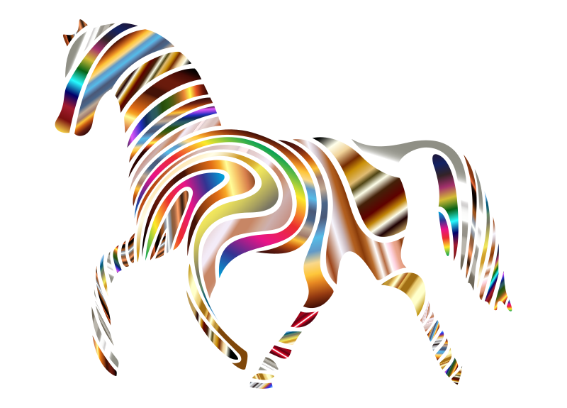Psychedelic Horse
