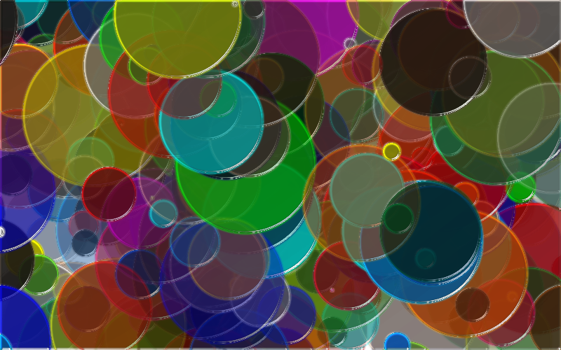 Overlapping Circles Background 4