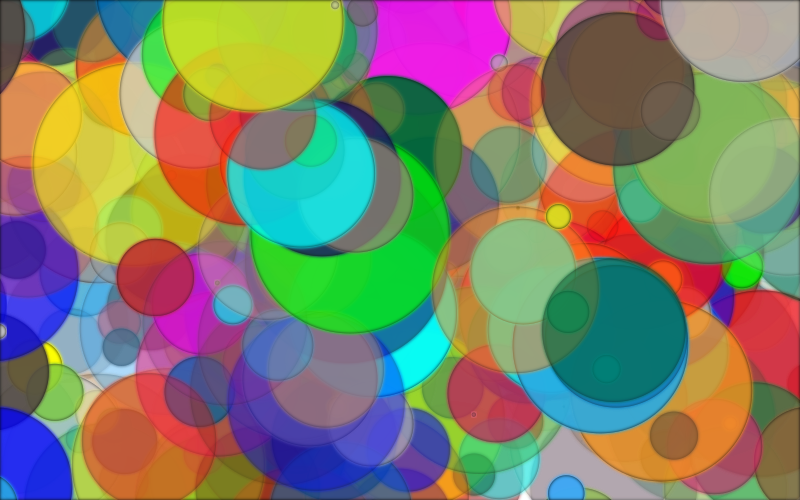 Overlapping Circles Background 7