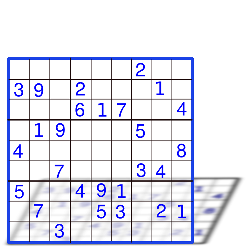 Sudoku with numbers