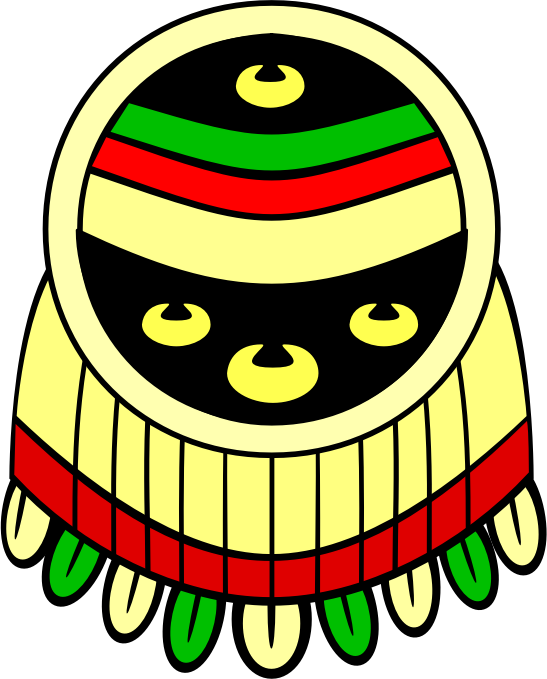 Aztec shield (Escudo, chimalli) 1