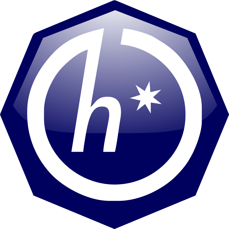 Shiny version of Transhumanist Party Australia Logo