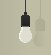 Lightbulb Hanging From Ceiling