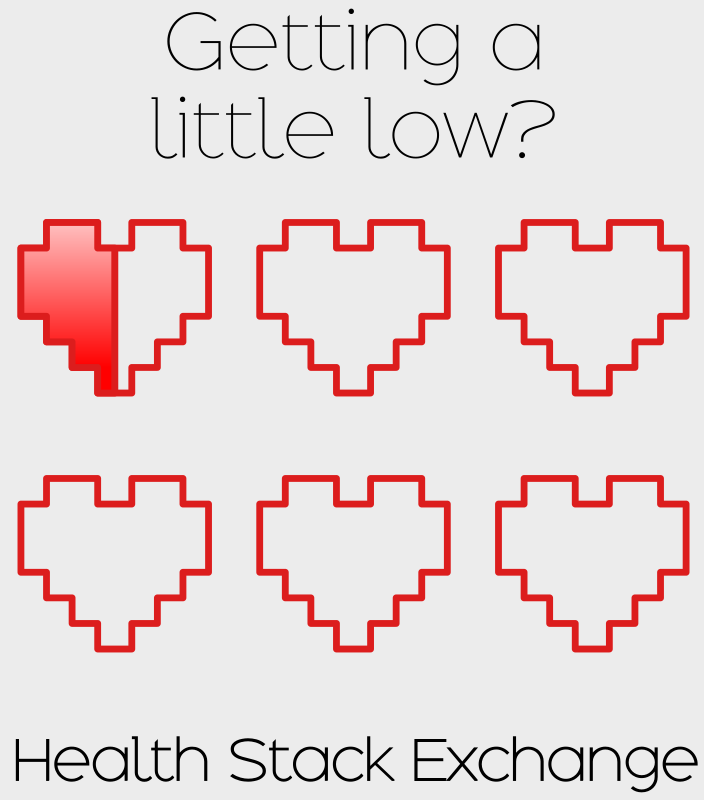 Advert For Health SE - Gaming Hearts - New Font