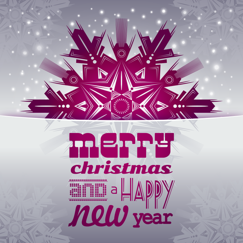Merry Christmas And A Happy New Year Card 2