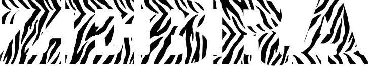 Zebra Typography