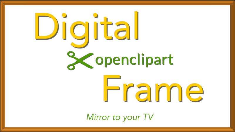 Digital OpenClipArt Frame