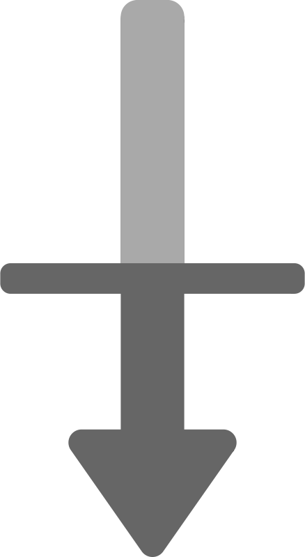 Output arrow icon