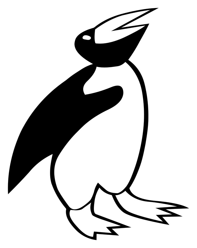 Silhouette - penguin