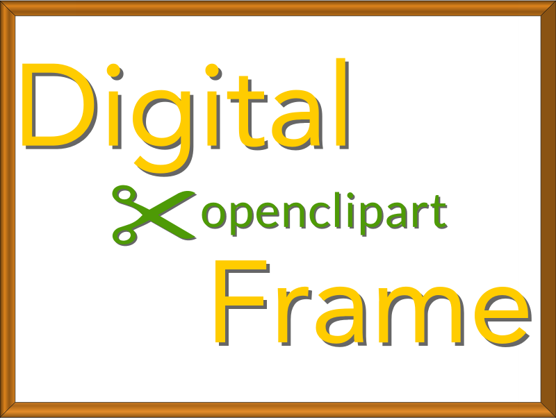 Digital OpenClipArt Frame 4x3