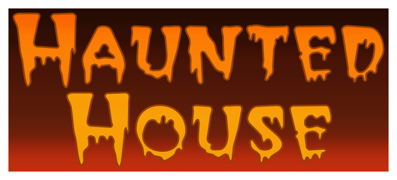 Hounted House Typography
