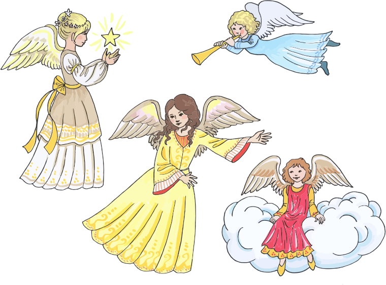 Four Female Angels