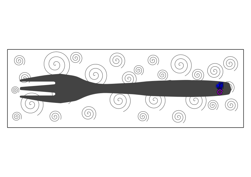 Fork 3 with napkin