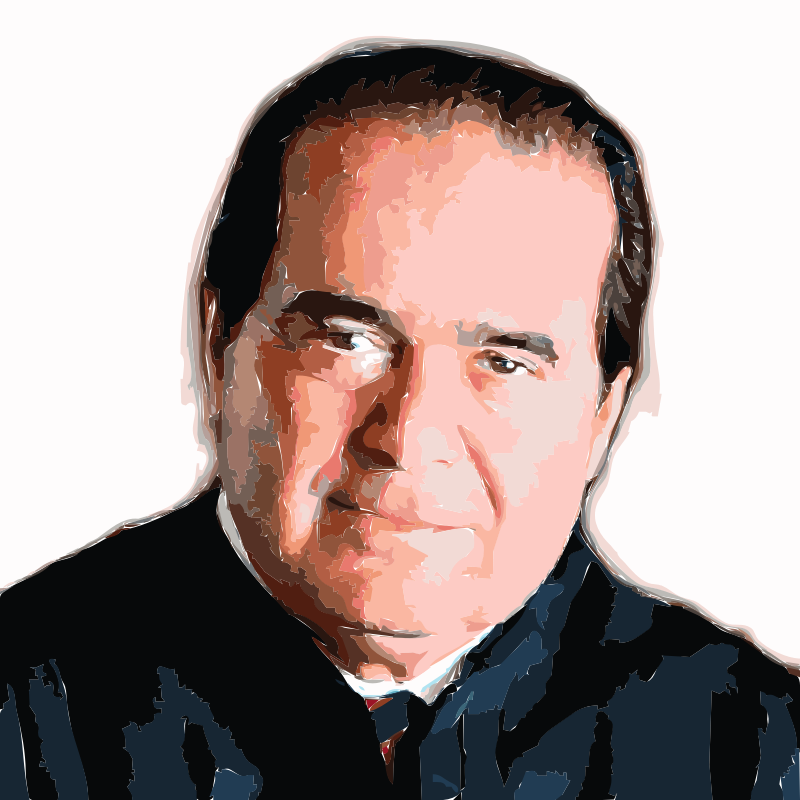 Judge Antonin Scalia (tiltshift)