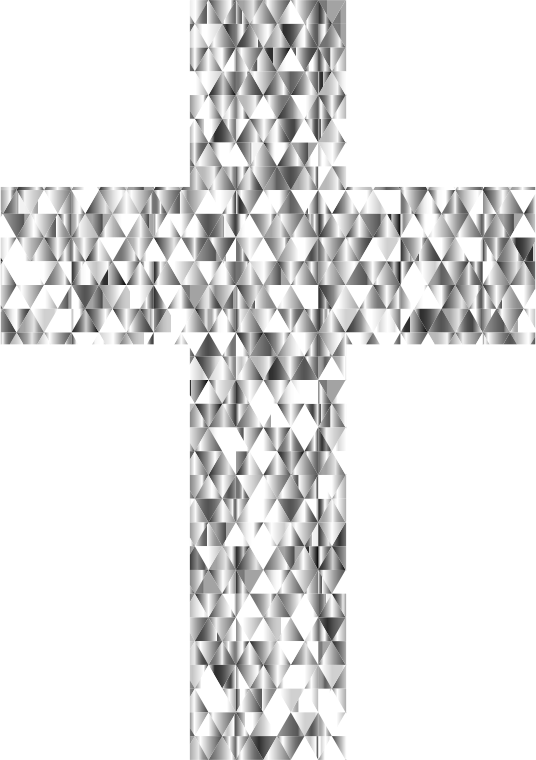 Diamond Gemstone Cross