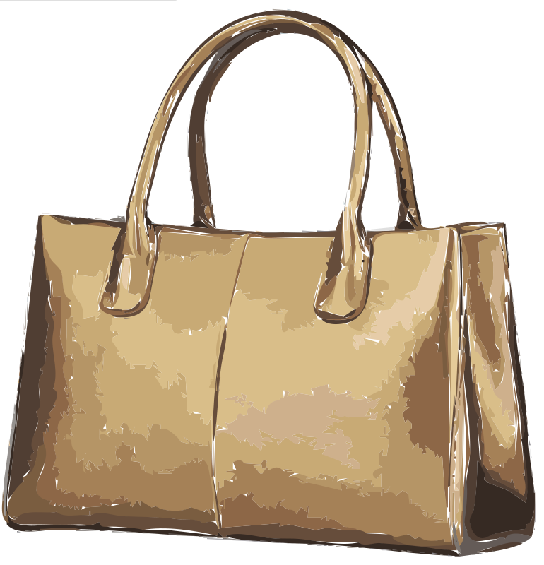 Tan Leather Handbag No Logo